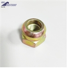 Dome ball washer nuts in yellow plated